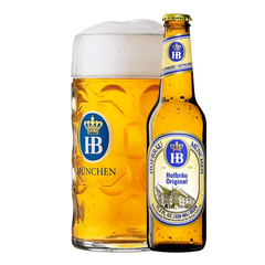 Bia Đức HB Munchen Original 5,1% - Chai 330ml - Thùng 24