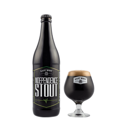 Bia Craft VN East West Independent Stout 12,0% - Chai 500ml - Thùng 12
