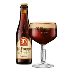 Bia Hà Lan La Trappe Dubbel 7% - Chai 330ml - Thùng 24
