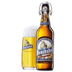 Bia Đức Monchshof Original 4,9% - Chai 500ml - Thùng 20