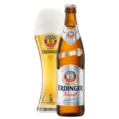 Bia Đức Erdinger Kristall 5,3% - Chai 500ml - Thùng 12