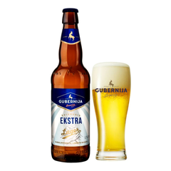 Bia Lithunia Gubernija Ekstra Lager 5,2% - Chai 500ml - Thùng 20