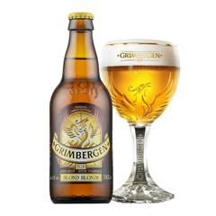 Bia Bỉ Grimbergen Blonde ̉6,7% - Chai 330ml - Thùng 24