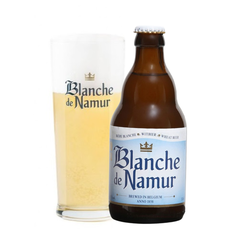 Bia Bỉ Blanche de Namur WHEAT 4,5% - Chai 330ml - Thùng 24