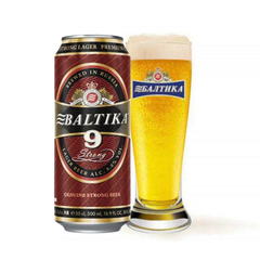 Bia Nga Baltika số 9 8,0% - Lon 450ml - Thùng 24