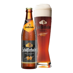 Bia Đức Schofferhofer Hefeweizen Dunkel 5,0% - Chai 500ml - Thùng 18