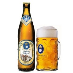 Bia Đức HB Munchen Original 5,1% - Chai 500ml - Thùng 20