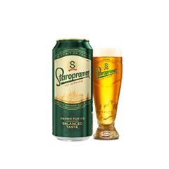 Bia Tiệp Staropramen Premium Lager 5,0% - Lon 500ml - Thùng 24