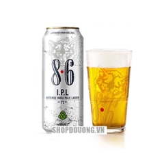 Bia Hà Lan 8.6 IPL 7,0% - Lon 500ml - Thùng 24