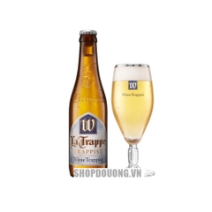 Bia Hà Lan La Trappe Witte Trappist Chai 330ml - 5,5% - Thùng 24