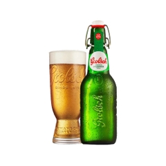 Bia Hà Lan Grolsch Swing Top Premium Lager 5,0% - Chai 450ml - Thùng 20