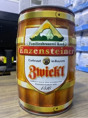 Bia Enzensteiner Zwick'l 5,4% -  bình 5 lít - Thùng 2