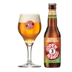 Bia Hà Lan Jopen Blurred Lines Neipa 5,3% - Chai 330ml - Thùng 24