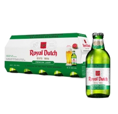 Bia Hà Lan Royal Dutch Premium Lager 5,0% - Chai 250ml - Thùng 20