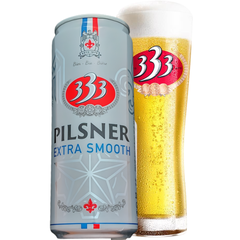 Bia VN Xuân 333 Pilsner 4,3% - Lon 330ml - Thùng 24