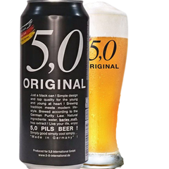 Bia Đức 5,0 Original Pils 5,0% - Lon 500ml - Thùng 24