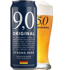 Bia Đức 9,0 Original Strong 9,0% - Lon 500ml - Thùng 24
