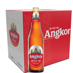 Bia Cambodia Angkor 5% - chai 640ml - Thùng 12
