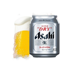 Bia Nhật Asahi Super Dry 5% - Lon 250ml - Thùng 24