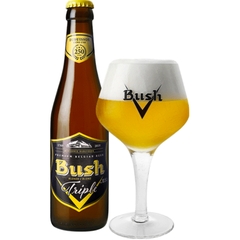 Bia Bỉ Bush Tripel 10,5% - Chai 330ml - Thùng 24