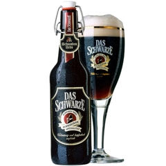 Bia Đức Schwaben Brau Das Schwarze 4,9% - Chai 500ml - Thùng 20