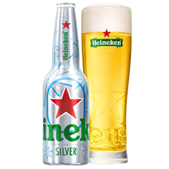 Bia VN Heineken Silver Aluminium 4,0% - Chai 330ml - Thùng 12