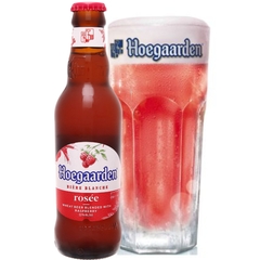 Bia trái cây VN Hoegaarden Rosee 3,3% - Chai 248ml - Thùng 24