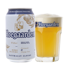 Bia Bỉ Hoegaarden White 4,9% - Lon 330ml - Thùng 24
