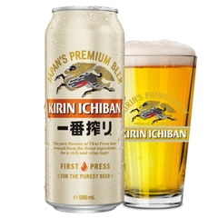 Bia Nhật Kirin Ichiban 5,0% - Lon 500ml - Thùng 24