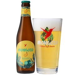 Bia trái cây Bỉ Mongozo Banana 3,6% - Chai 330ml - Thùng 24