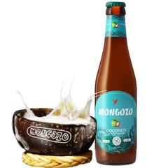 Bia trái cây Bỉ Mongozo Coconut 3,6% - Chai 330ml - Thùng 24