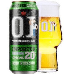 Bia Bỉ OJ Strong Lager 20,0% - Lon 500ml - Thùng 24