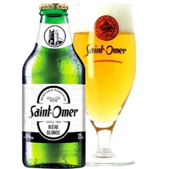 Bia Pháp Saint Omer Lager 5,0% - Chai 250ml - Thùng 24