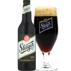 Bia Tiệp Steiger Đen 4,5% - Chai 500ml - Thùng 20