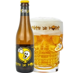 Bia Bỉ Tete de Mort Triple 8,1% - Chai 330ml - Thùng 24