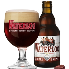 Bia Bỉ Waterloo Double Brune 8,0% - Chai 330ml - Thùng 24