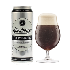 Bia Đức Altenburger Schwarzes 4,9% - Lon 500ml - Thùng 24
