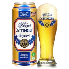 Bia Đức Oettinger Export 5,4% - Lon 500ml - Thùng 24