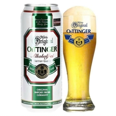 Bia Đức không cồn Oettinger Alkoholfrei 0,0% - Lon 500ml - Thùng 24