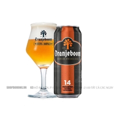 Bia Hà Lan Oranjeboom Ultra Strong 14% - Lon 500ml - Thùng 24