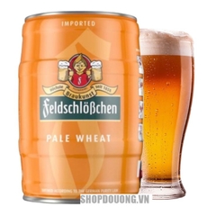 Bia Đức FeldschloBchen Pale Wheat 5,0% - Bom 5 Lít
