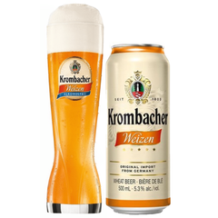 Bia Krombacher Weizen 5,3% - Lon 500ml - Thùng 24