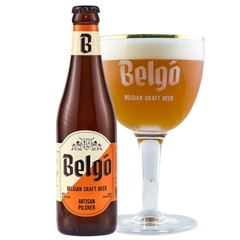 Bia VN Belgo Artisan Pilsner 5,2% - Chai 330ml - Thùng 24
