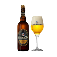 Bia Pháp Monastère Blond 6,5% – Chai 750ml - Thùng 6