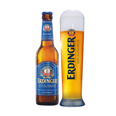 Bia Đức Erdinger Non-Alcohol 0,5% - Chai 330ml - Thùng 24
