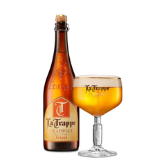 Bia Hà Lan La Trappe Tripel 8,0% - Chai 750ml - Thùng 6