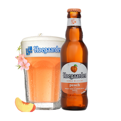 Bia VN Hoegaarden Peach  3% - Chai 248ml - Thùng 24