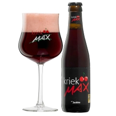 Bia Bỉ trái cây Kriek Max 3,5% - Chai 250ml - Thùng 24