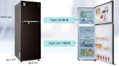 Tủ lạnh Samsung Inverter 236 lít RT22M4032BU