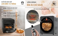 Nồi Chiên Không Dầu OLIVO AF15